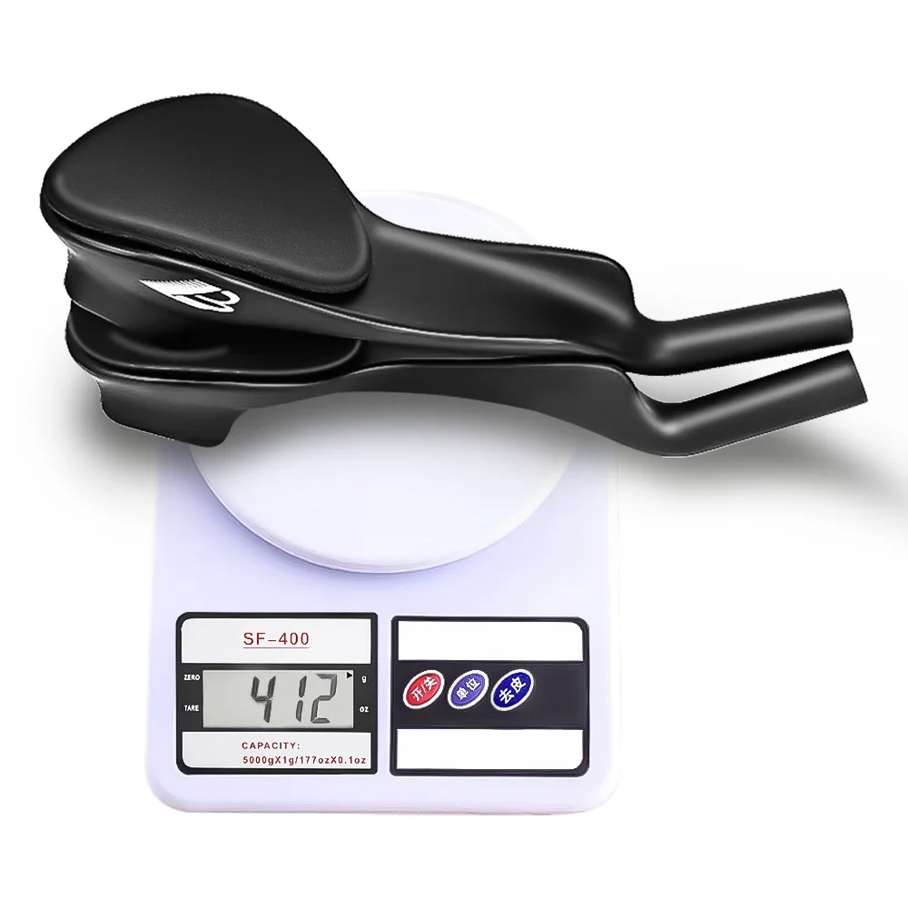 Carbonfaser-Lenkerverlängerungen mit Einstellbarer Höhe & Winkel, TT-Lenker in Schaufelform für Triathlon-Fahrräder – Detail 8