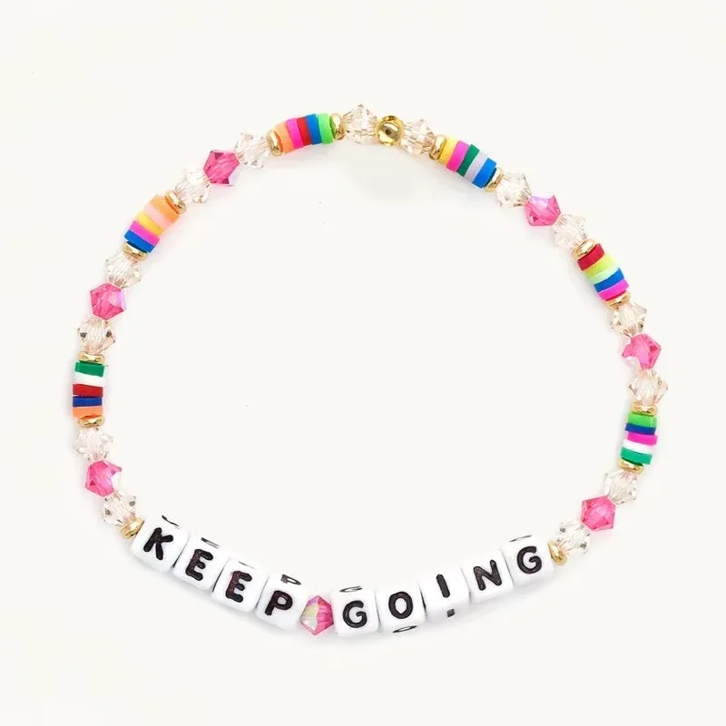 CCGOOD Custom Letter Crystal Bracelet Women Personalized Name Bracelet Friendship Pulseras Gift for Friend Classmate Jewelry
