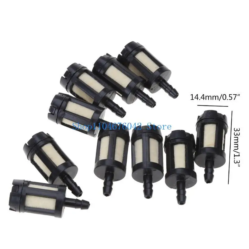 652F 10pcs Filter ZAMA ZF-1 ZF1 for Poulan McCulloch Tecumseh 410263 420145 Chainsaw Trimmer Garden Tools