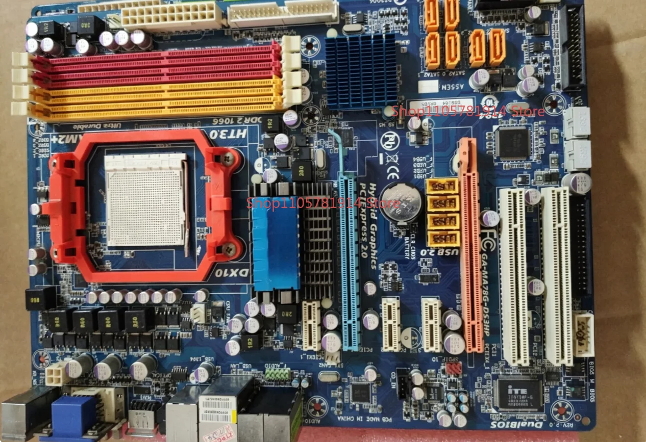 For Gigabyte GA-MA78G-DS3HP Integrated Graphics Card Large Board AM2/AM3DDR2 Memory