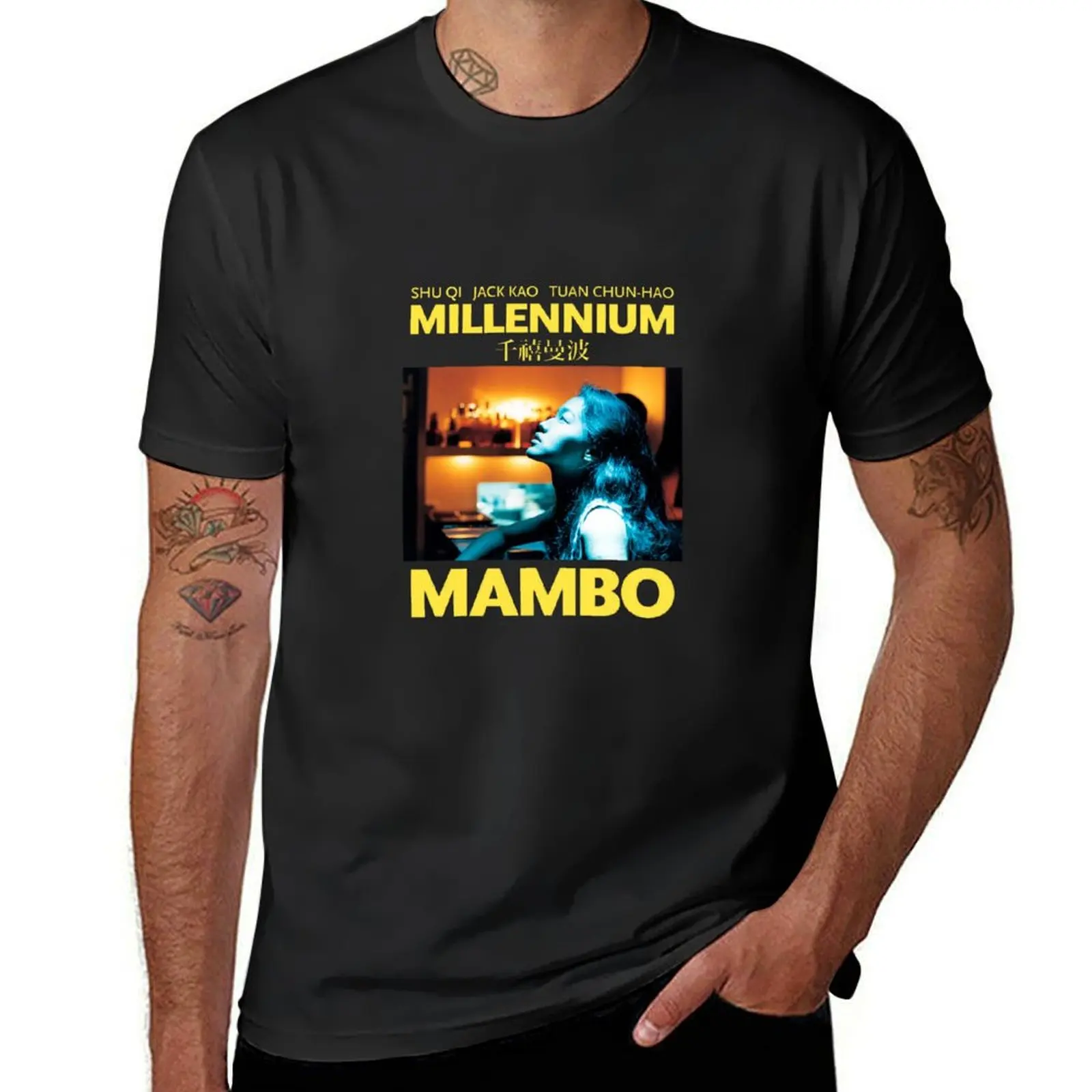 Футболка Millenium Mambo, подарки для парня, спортивные фанаты, футболки с рисунком рэпера, хлопковые футболки с рисунком, черные футболки для мужчин