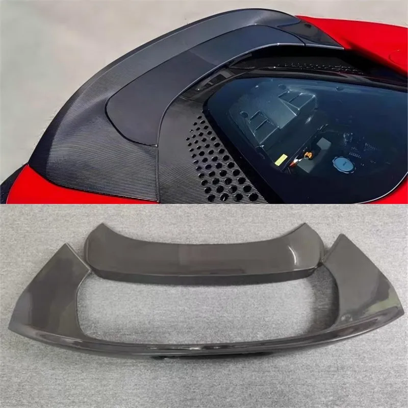 

Для Ferrari SF90 2021+ настоящий сухой комплект спойлера из углеродного волокна