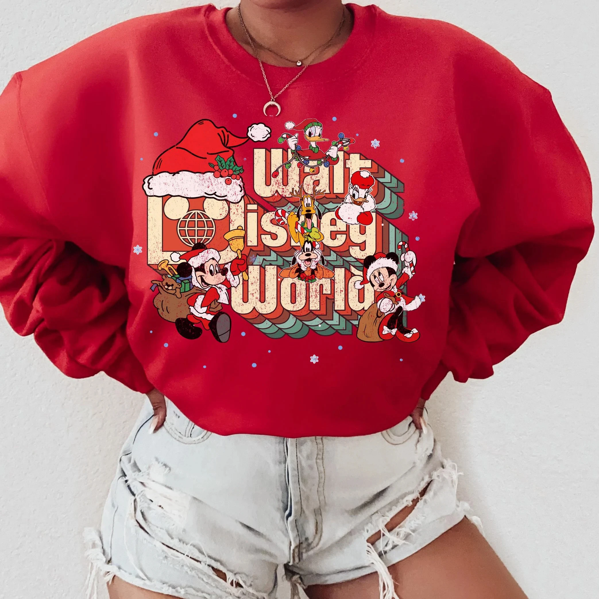 Disney Christmas shirt Disney sweatshirt Disney world shirt Disney Epcot shirt Disney Christmas sweatshirt