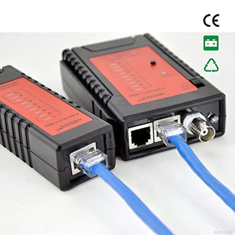 Vendita calda NF-468 Ethernet LAN Tester per cavi di rete RJ45 POE RJ11 Telefono Wire Tracker Diagnosi Tone Tracer