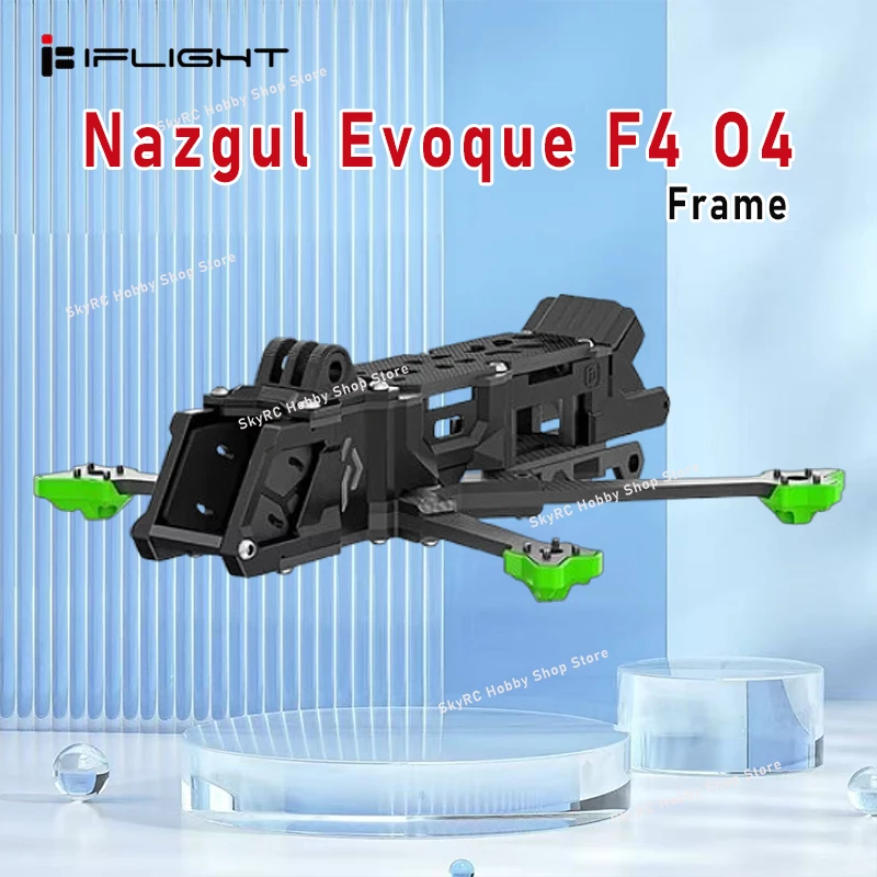 

Комплект рамок iFlight Nazgul Evoque F4 O4 F4D (DeadCat) Колесная база 185 мм с рычагом 4 мм для гоночного дрона RC FPV