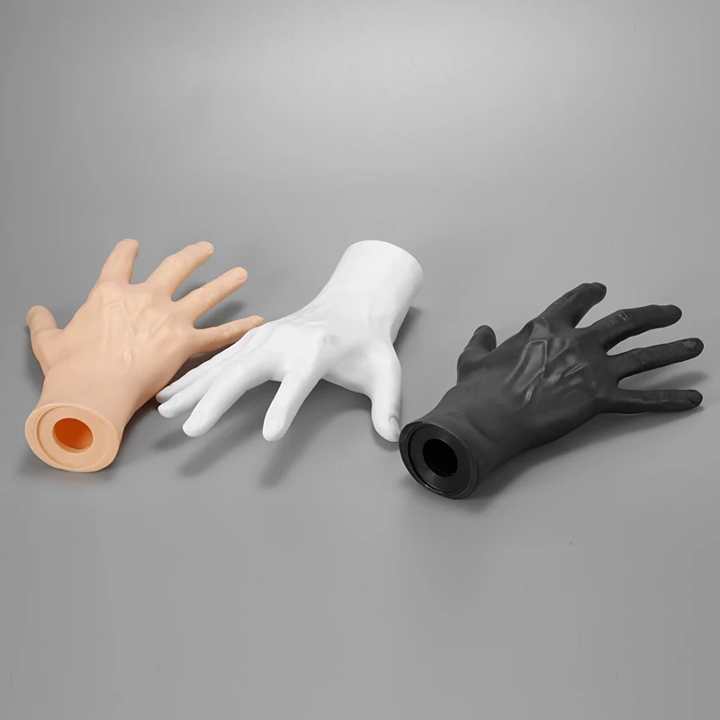 Durable Male Mannequin Dummy Hand Model Men Maniqui Hand Mold Display Stand for Ring Glove Watch Display