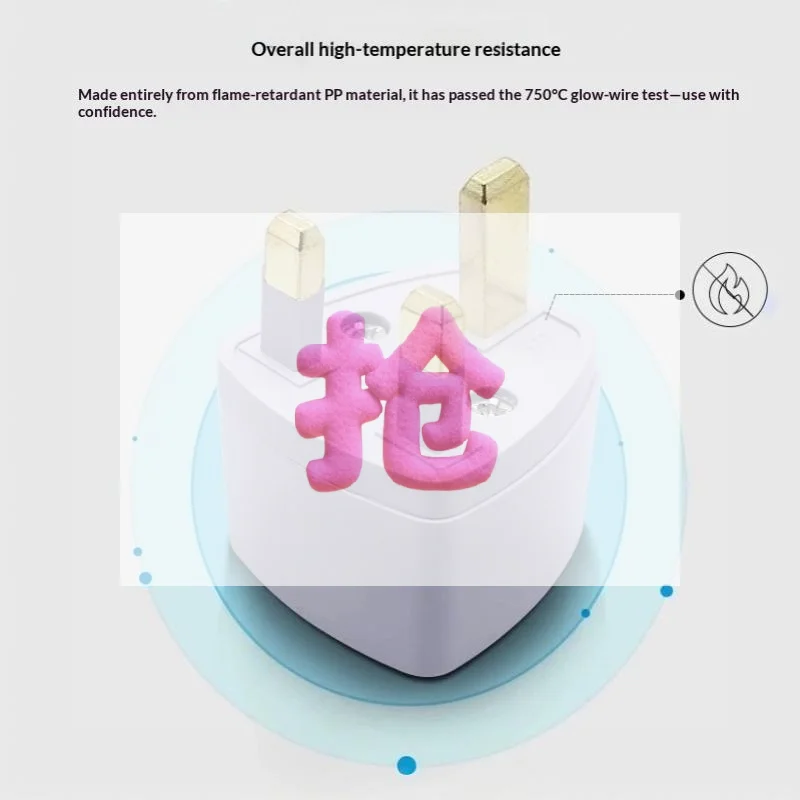 Universal International Travel Plug Adapter Multifunction AU UK US To EU Type E/F France Spain AC Electrical Socket