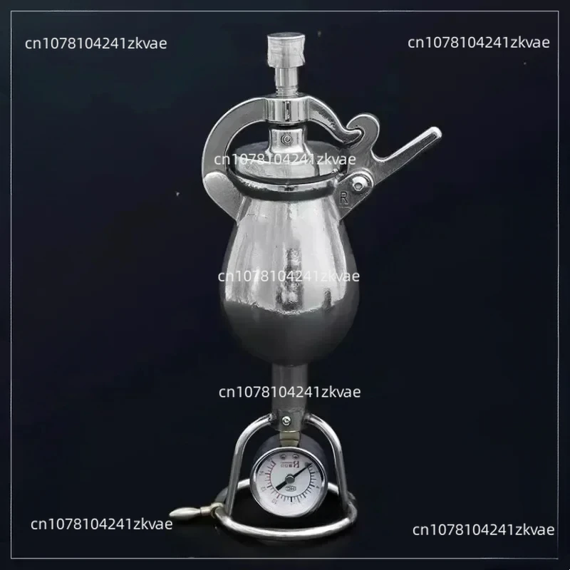 

Explosion Proof Grain Amplifier Small Household Hand Cranked Popcorn Machine 304 Stainless Steel Household Mini Popcorn Machine