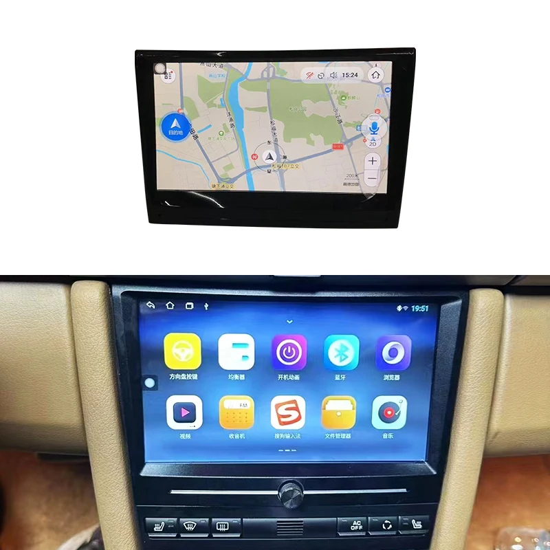 

Модификация автомобиля Модификация экрана центральной консоли Интерьерный экран для Boxster Cayman 2005-2012 гг.