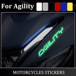 Motorcycle Glow Stickers Waterproof Decal for Kymco Agility 50 Accessories Agility City125 125 150 300 300i S125