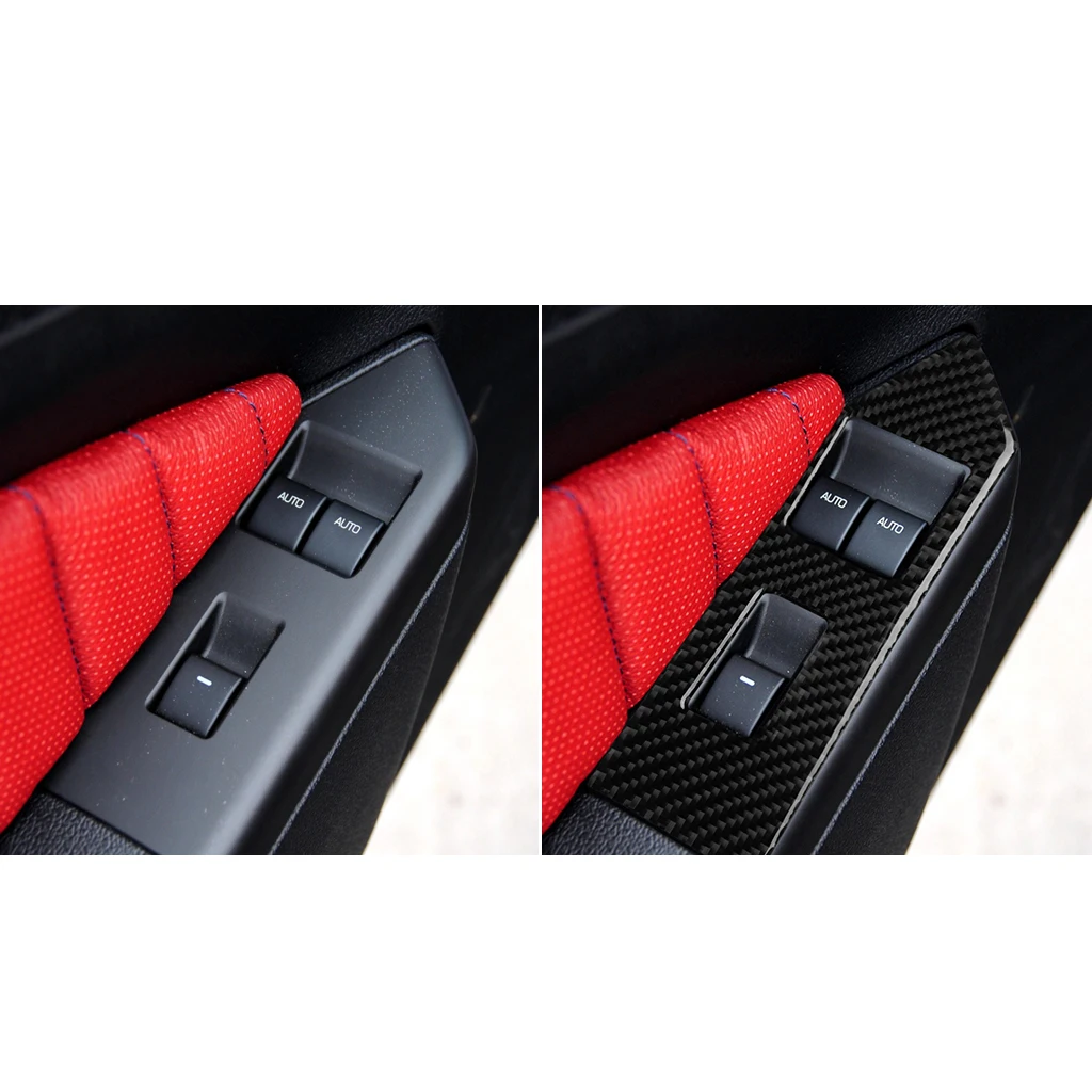Car Styling Accessories Carbon Fiber Black Interior Various Parts Decorative Stickers For Ford Mustang 2009 2010 2011 2012 2013