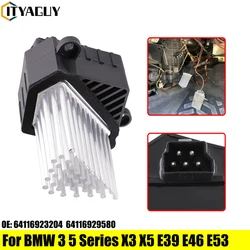 64116923204 64116929580 Car Electric Fan Heater Blower Motor Resistor For BMW 3 5 Series E46 E39 E83 E53 X5 X3 M5 64118364173