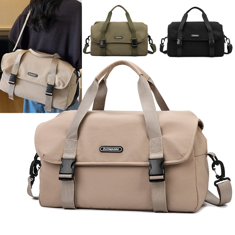 

Fitness Bag Travel Handbag Short-distance Luggage Portable Shoulder Crossbody Bag Weekender Storage Bag Large Gym Sports Handbag