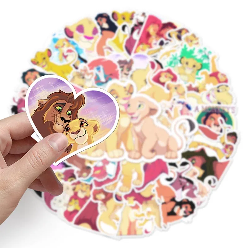 Simba: The King Lion Sticker Wall DecorGuitar Bicycle Skateboard Motorcycle Girl Favourite Gift Kid Toys