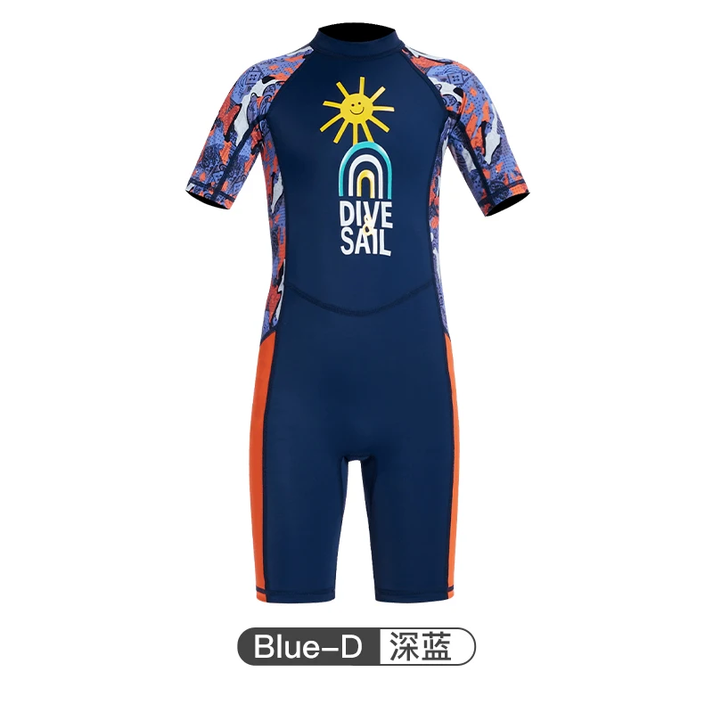 

Rash Guard Boys/Girls One Piece Rash Guard Swimsuit Kids Water Sport Short Sleeve Swimsuit UPF 50+ Sun Protection Bathing Suits
