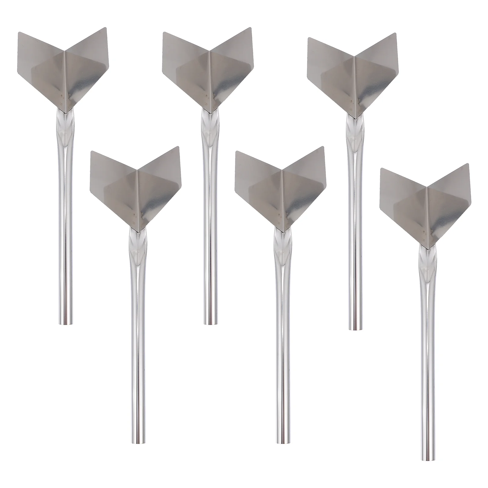 

6 Pcs Yin Yang Corner Tool Puttying Decorative Trowel Stainless Concrete Spatula Plaster Steel