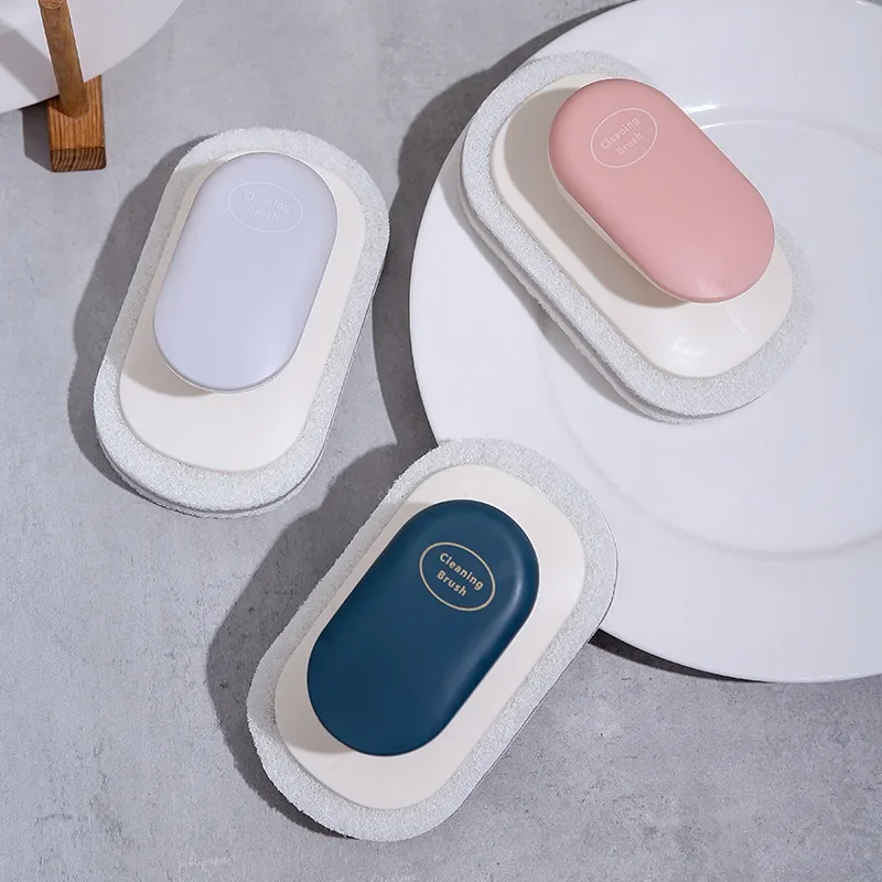 

Toilet Kitchen Glass Wall Cleaner Sponges Brushes Cleaning Tool Multi-purpose Bathroom Bathtub Washbasin Cleaning Brush