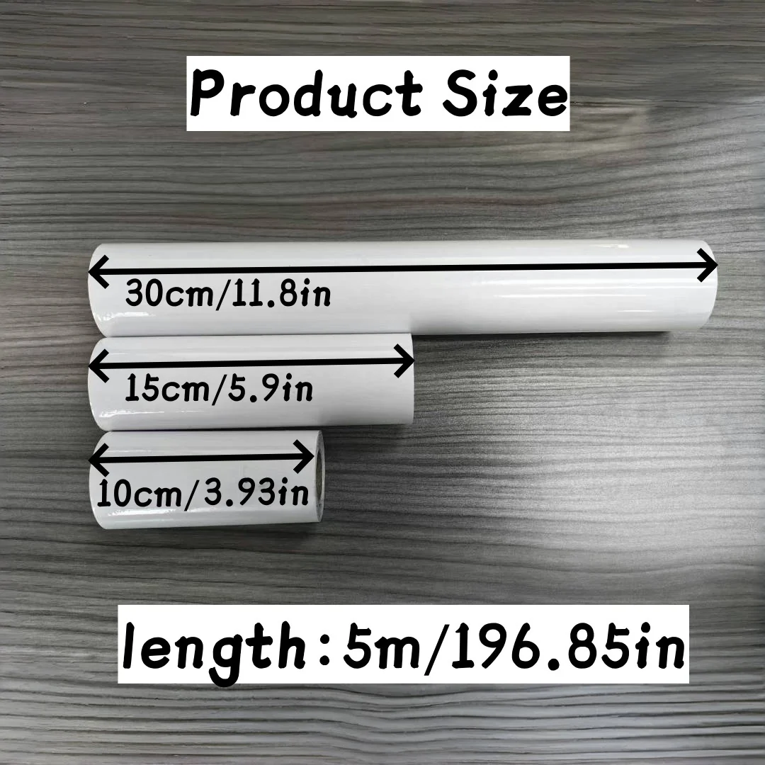 1pc 30cmx5m Pearl Film White Waterproof Wallpaper Room DIY Self-adhesive Wardrobe Kitchen High Gloss Paste Furniture Wall Sticke