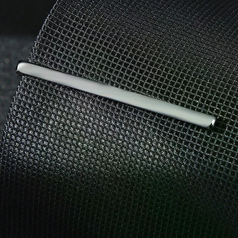 

1pc Tie Clip Men'S Metal Necktie Daily Business Wedding Ceremony Tie Clip Pin Copper Men Party Jewelry Accessories Gift