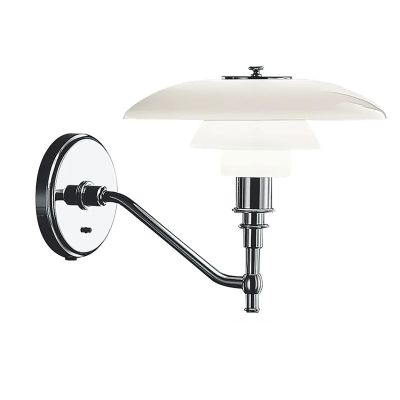 

Nordic, living room, background wall, aisle, study, glass, wall lamp