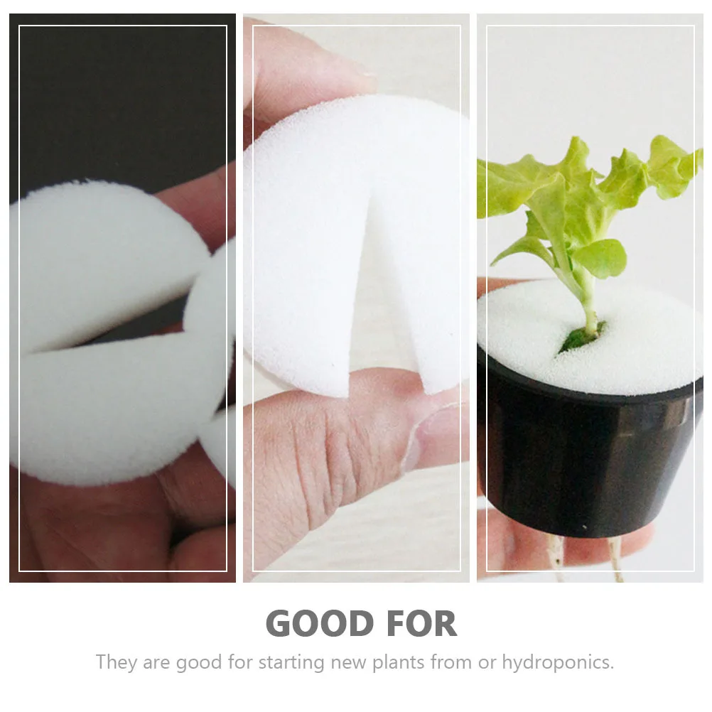 

55Pcs Planting Sponges Soilless Cultivation Hydroponics Sponge Vegetable Growing Supplies Gardening Accessories