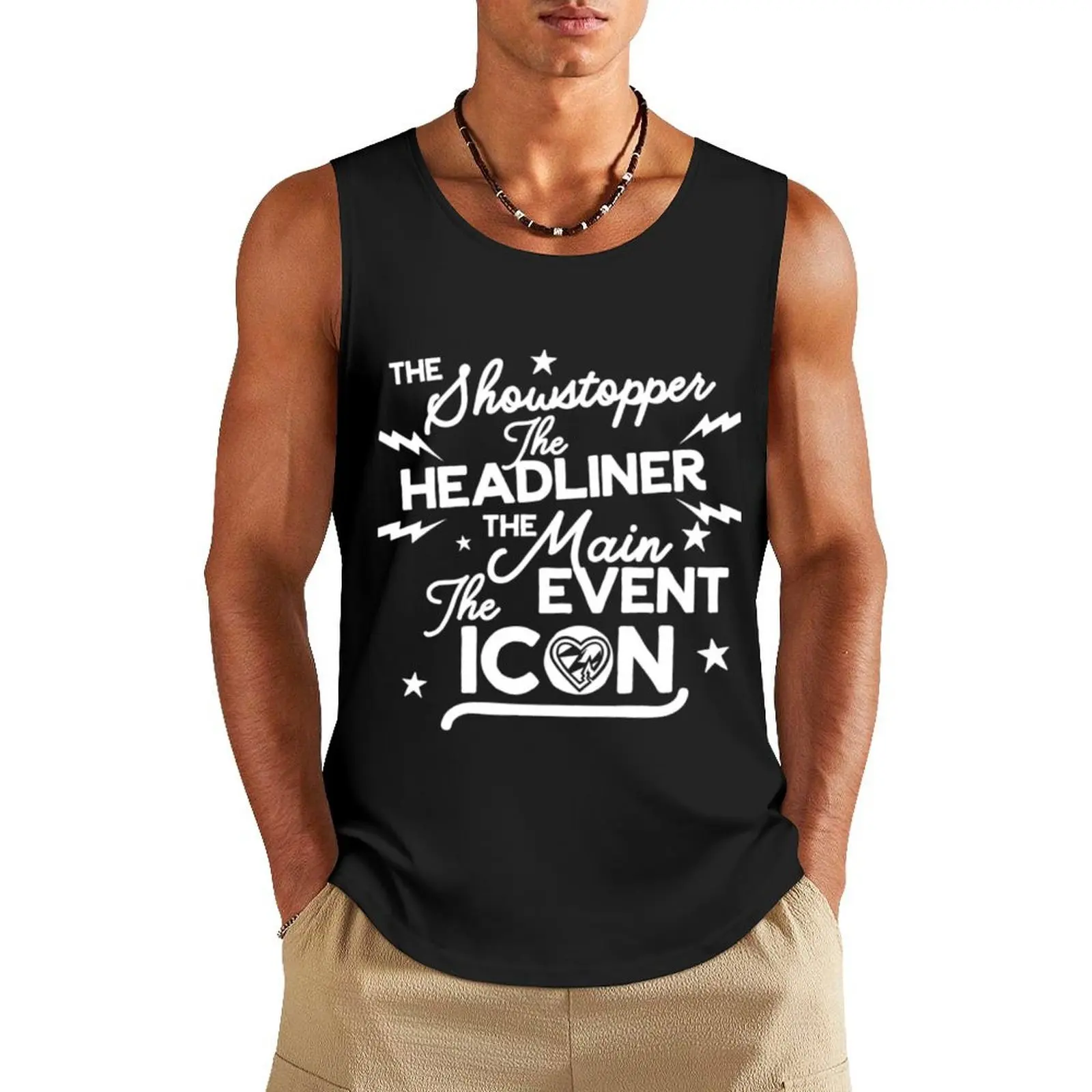 

Shawn Michaels Showstopper Headliner Carl Cordes Tank Top muscle t-shirt Top men gym clothing Man summer clothes