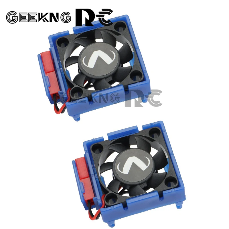 

2Pc VXL-3S Velineon ESC VXL-3 VXL 3S Heat Sink Cooling Fan For Traxxas Bandit Rustler Stampede Slash 2WD/4X4 VXL Parts