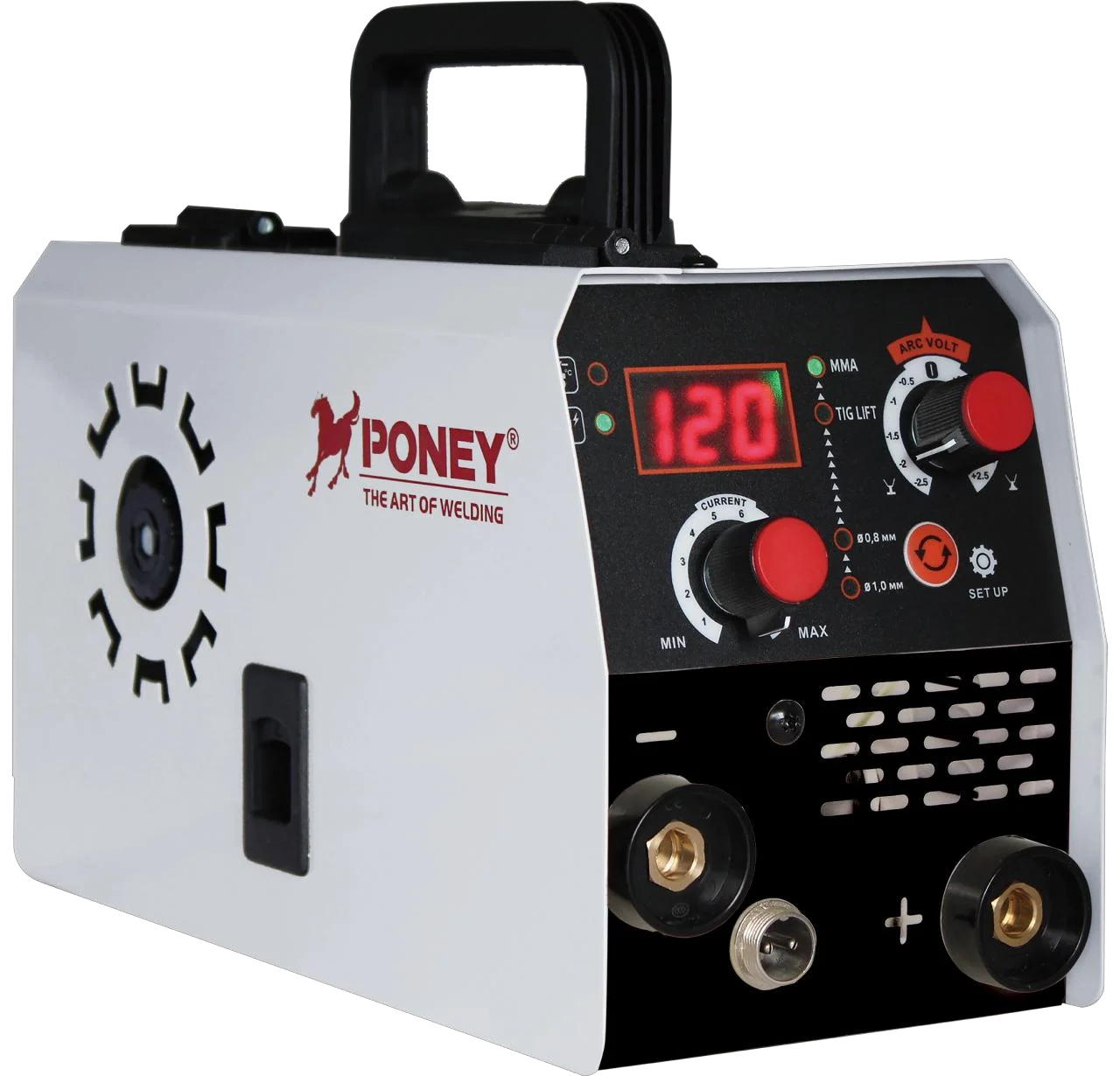 Easy Flux MIG 120  Multi-process FLUX  TIG MMA    less IGBT Mecu  1KG Wire Portable Welding Machine