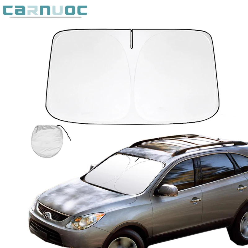 For Hyundai Veracruz Velax 2007-2012 Folding Car Window Sunshade Cover Sun Shade Windshield Visor Protector Windscreen