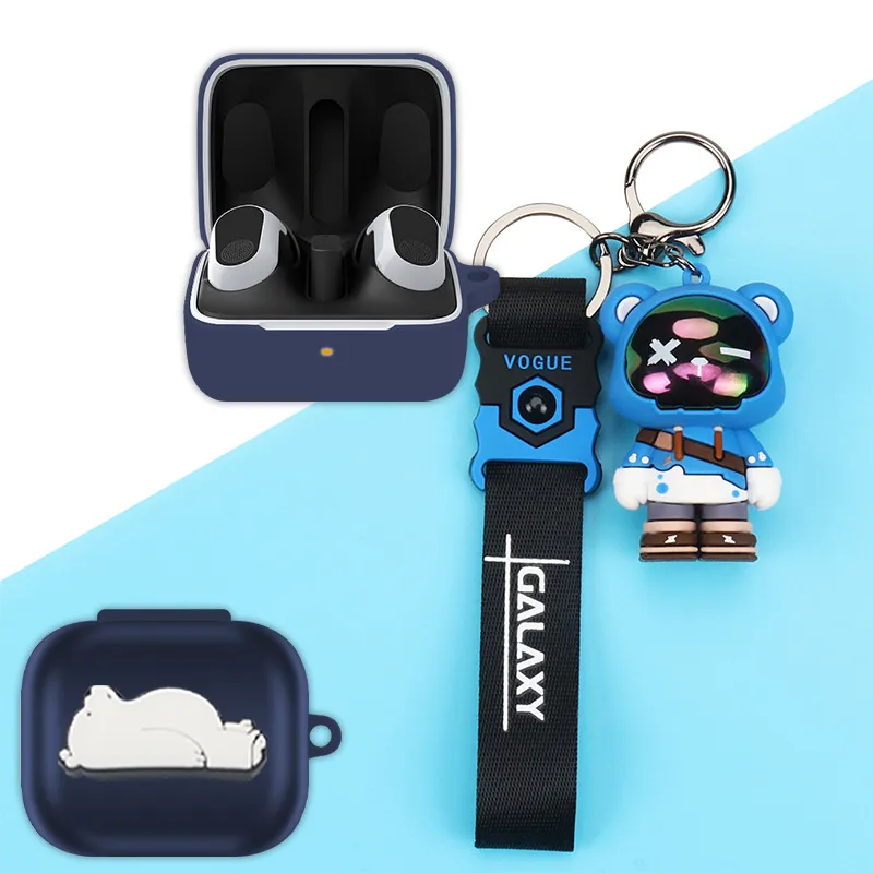 حافظة لهاتف سوني InZone Buds أغطية حماية من السيليكون اللطيفة على شكل رسوم كرتونية WF-G700N سماعات أذن لاسلكية TWS سماعة رأس محمولة #6