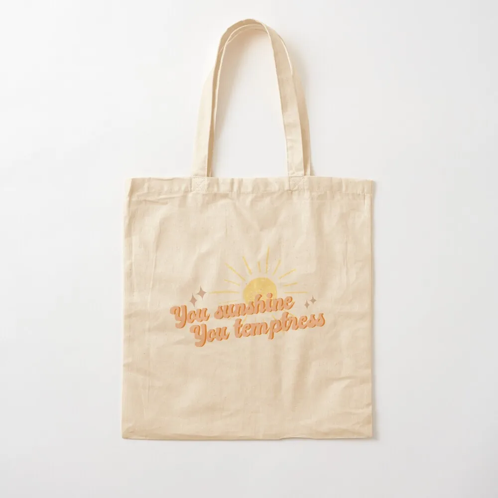 you sunshine you temptress - hs fine line Tote Bag tote bag woman tote bag screen custom canvas