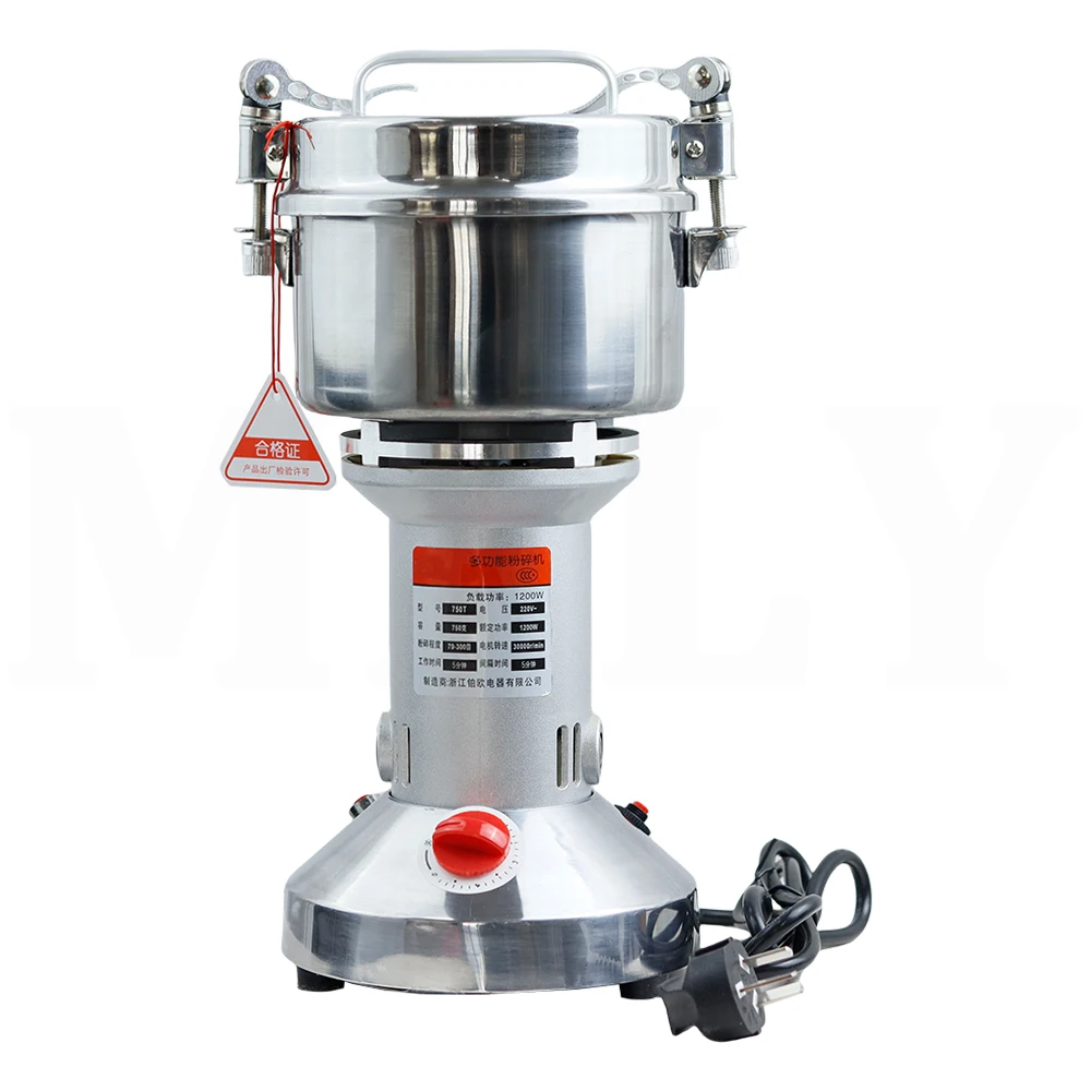 500 جرام مطحنة القهوة الكهربائية مطحنة التوابل الحبوب الكهربائية مطحنة الفول المكسرات التوابل الحبوب العشبية مسحوق خلاط مطحنة الطعام الجاف