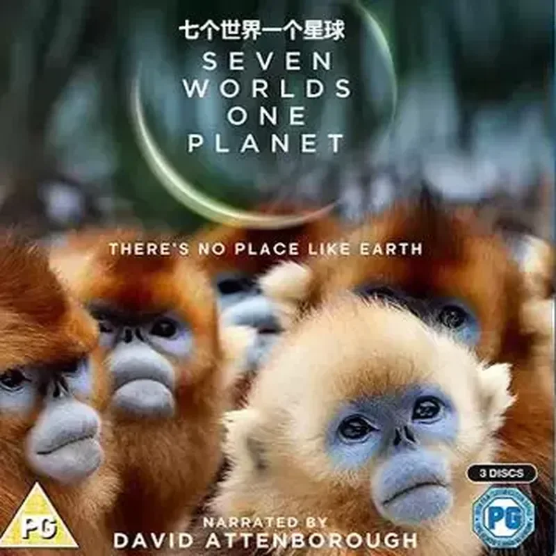 

Blu-ray BD High Definition BBC Documentary Seven Worlds One Planet Collector's Edition 1080P 3-Disc Box