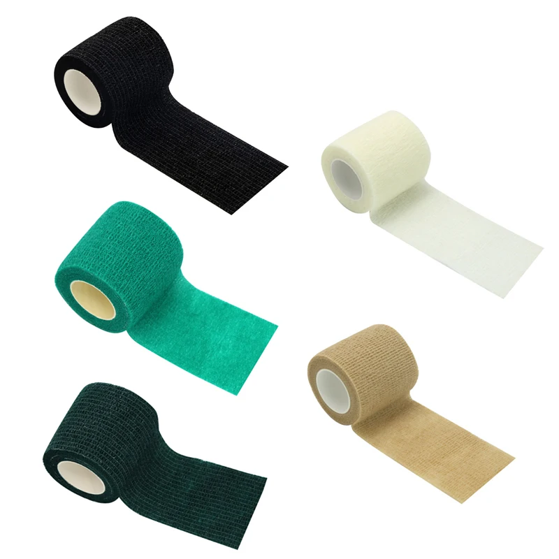 

20 шт., камуфляжная эластичная пластиковая лента для защиты лодыжки, 7,5 см х 4,8 м