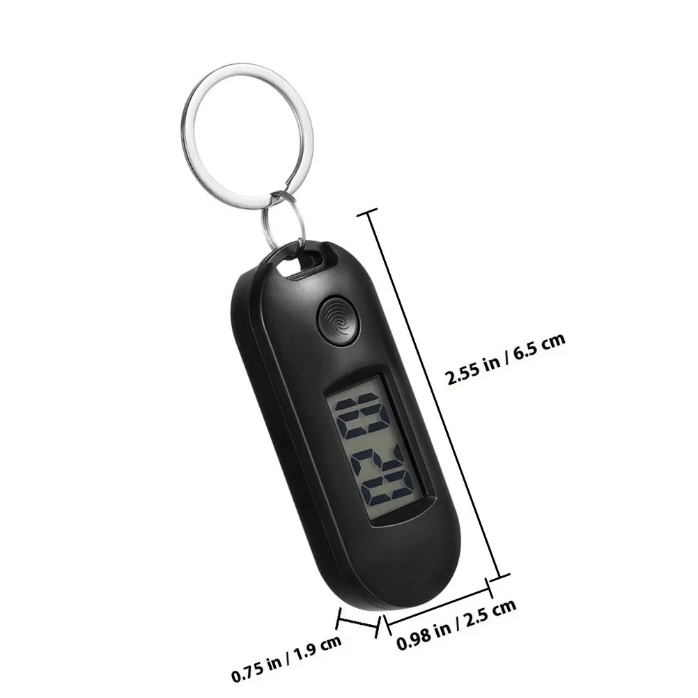 2Pcs Chain Watches Compact Portable Small Watches for Student Study Exam Use Watch