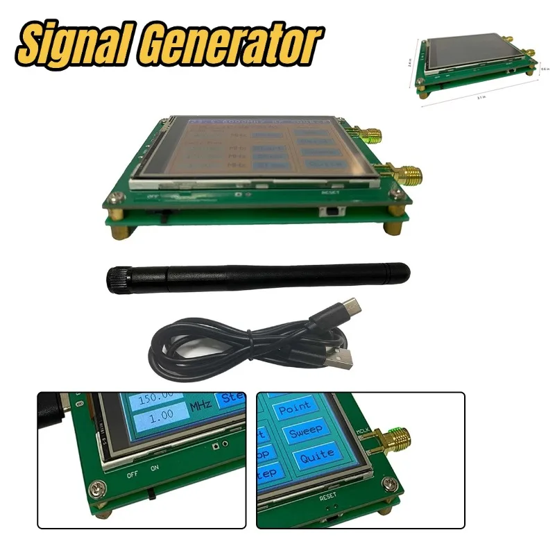 source-de-generateur-de-signal-rf-max2870-23-~-6000mhz-haute-frequence-equipement-electrique-outil-pour-test-en-laboratoire