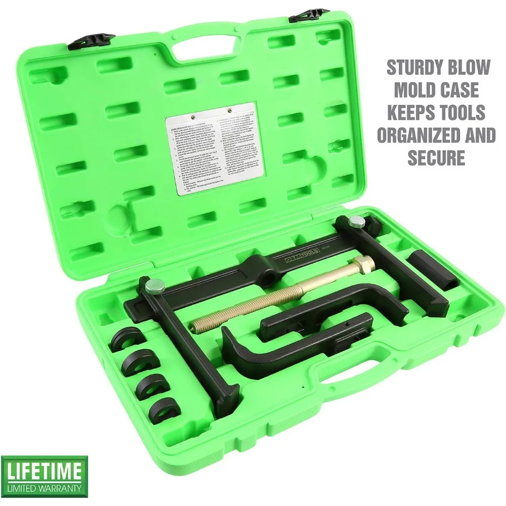 أداة إزالة أسطوانة الفرامل والدوارة من OEMTOOLS 25106، متوافقة مع مفتاح الربط، طاقة سحب 7 ألوان