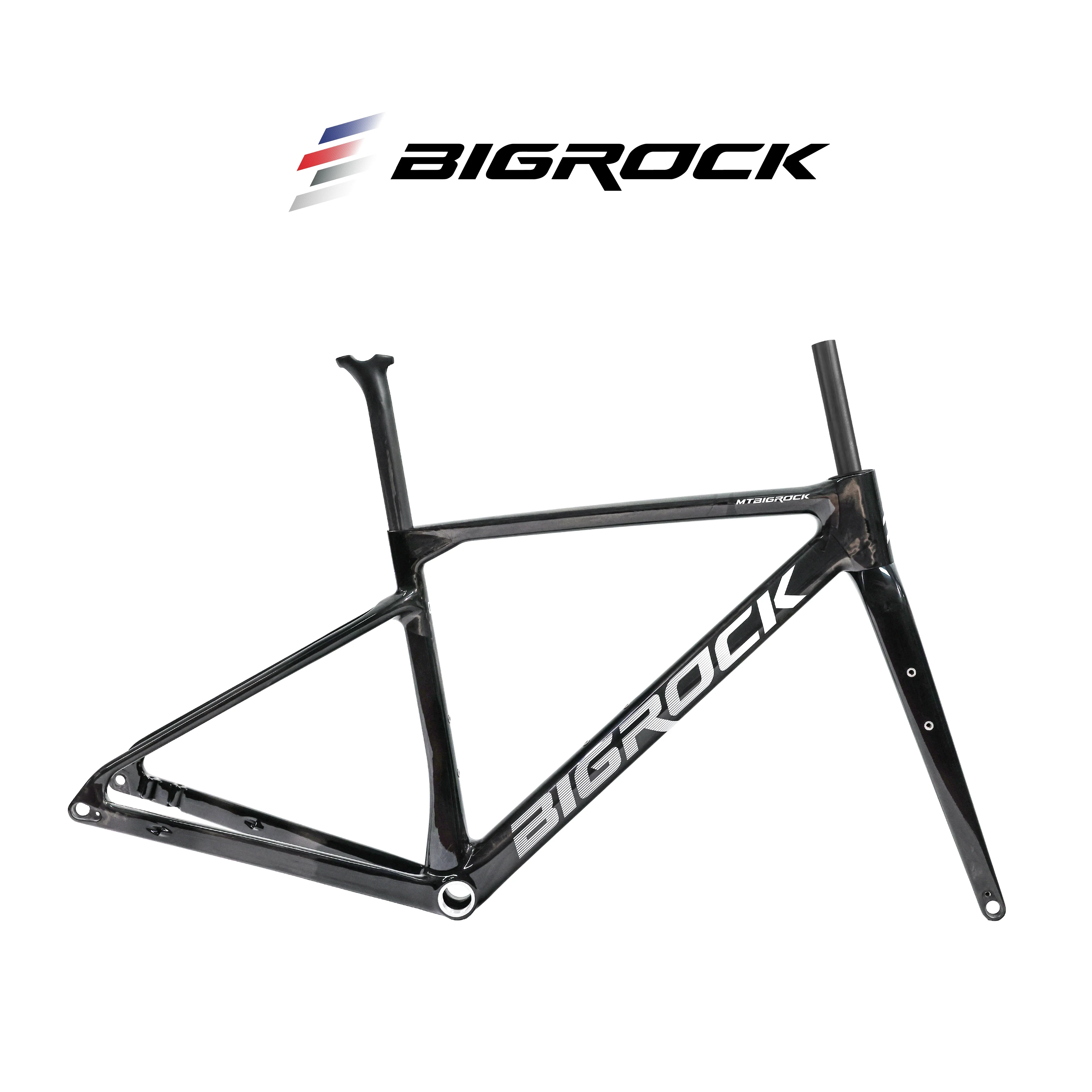 

New Bigrock frame gravel carbon fiber off-road bicycle frame 700c off-road road bike