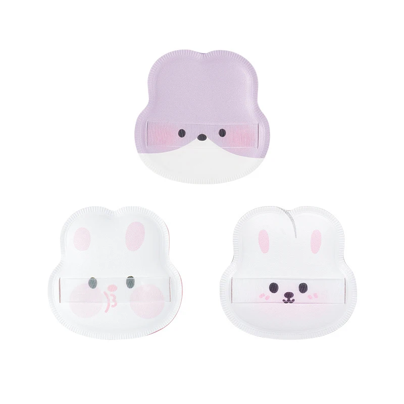 Bunny Air Cushion Foundation Puff Super Soft Do Not Eat Powder Makeup Blender Marshmallow Sponge Wet and Dry Dual Use with BOX