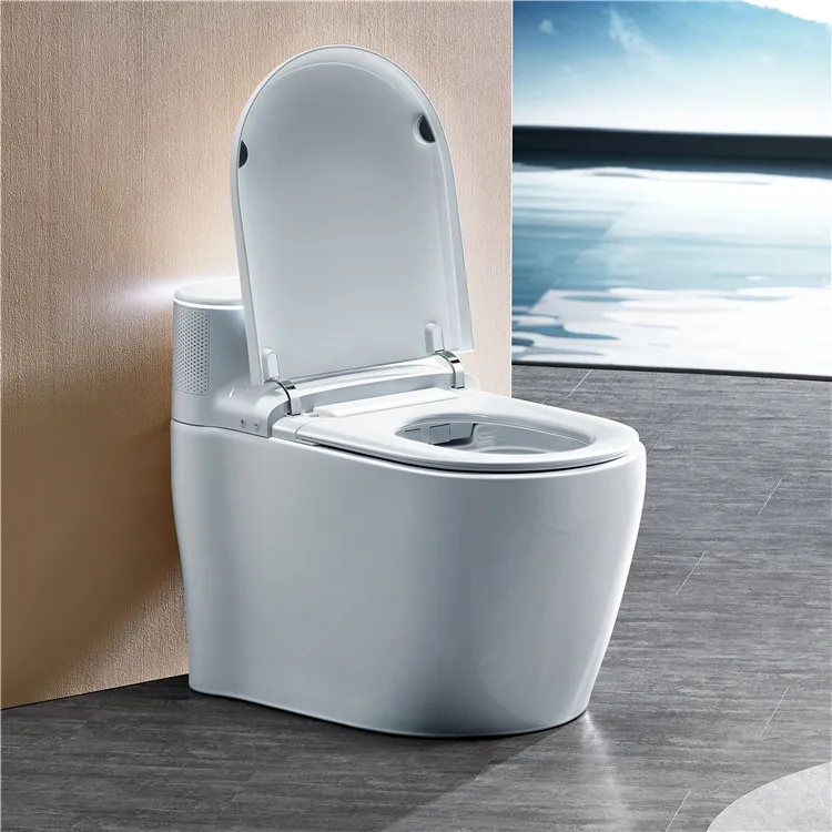 Incense Deodorant Sanitary Ware Bathroom One Piece Ceramic WC Intelligent Toilet Auto Flush Automatic Bidet Smart Toilet