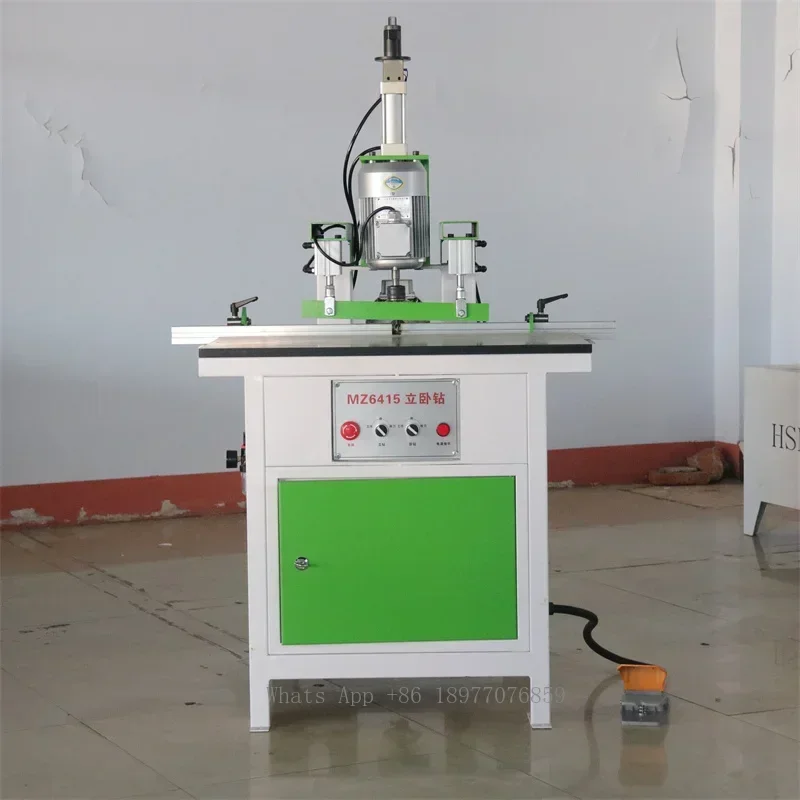 Woodworking Cabinet Making Machinery Side Hole Manual Vertical Horizontal Drilling Machine