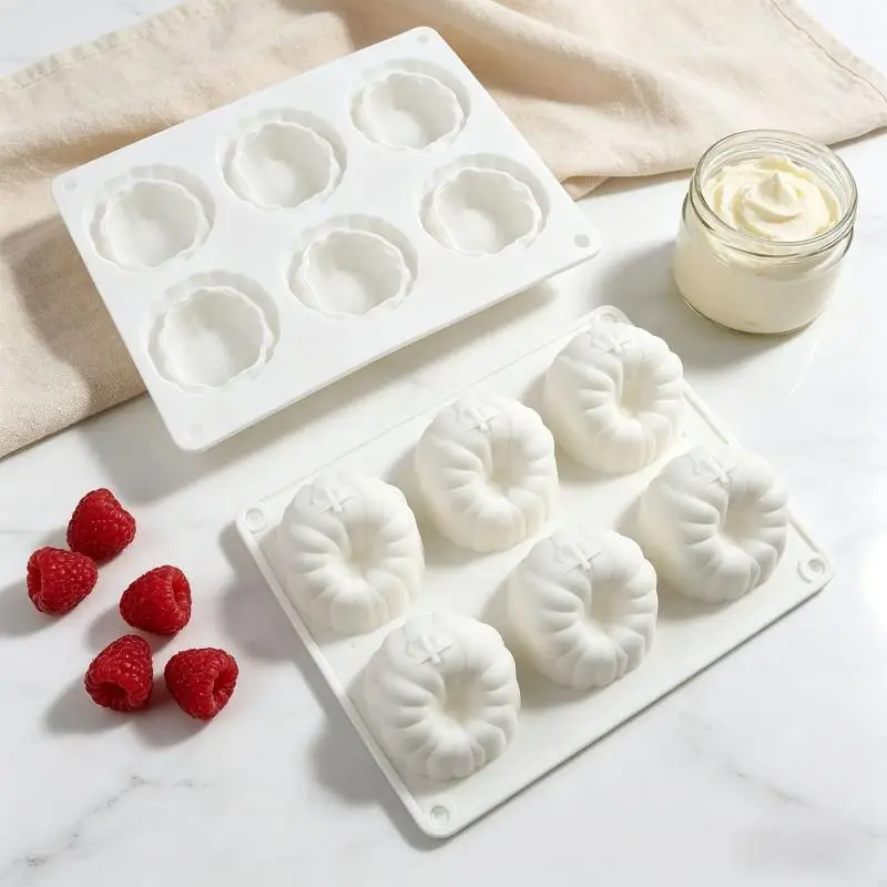 1Pcs Raspberry Fruit Series Silicone Baking Mold Long Lasting Food Safe Mould for Mango Mousse Cake Home Kitchen Baking Classes view 2