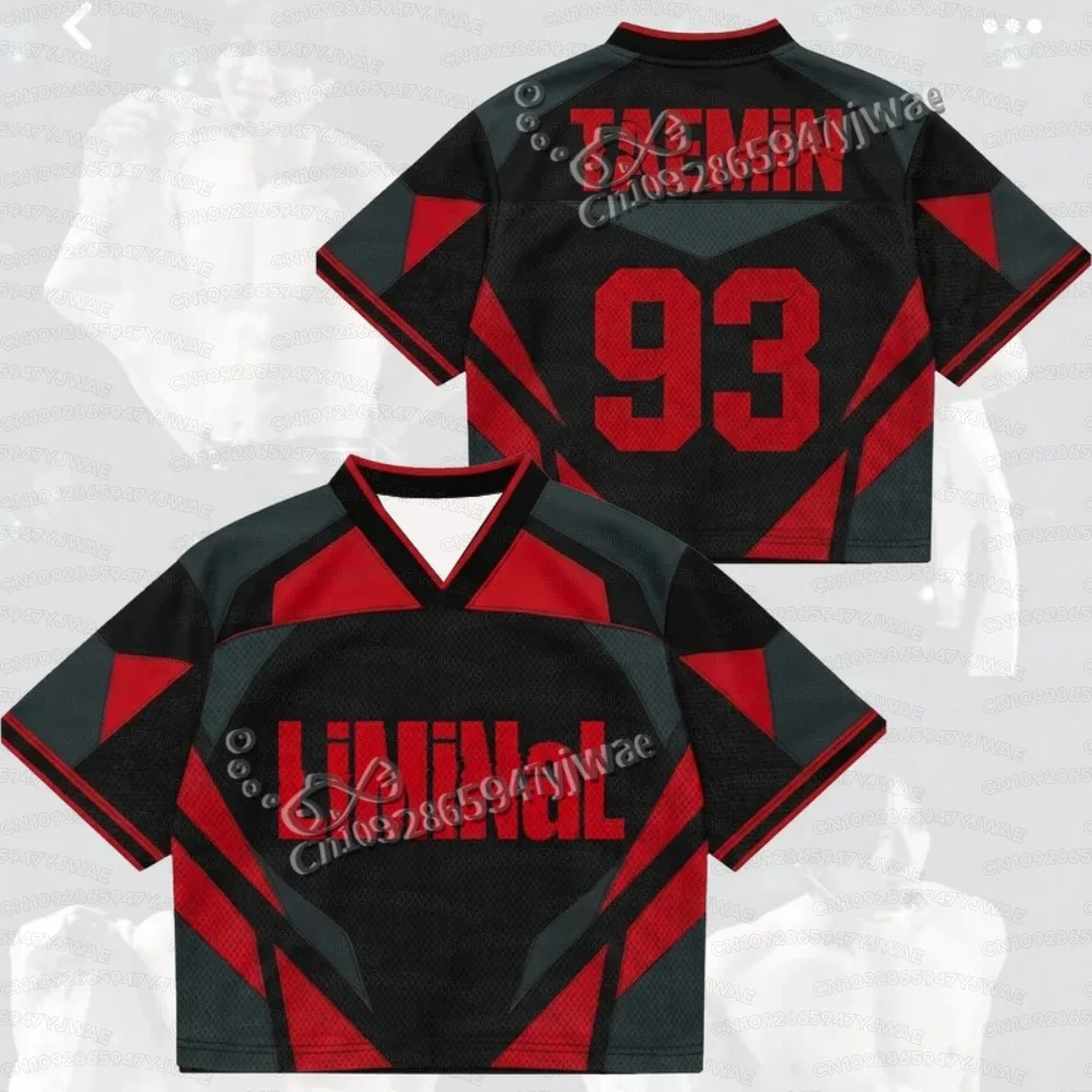 2026 Summer Men's Women's Kpop Fashion Jersey Liminal Taemin Wo Streetwear Gift Graphic Short Sleeved Tee Kpop Fans Gift T-Shirt
