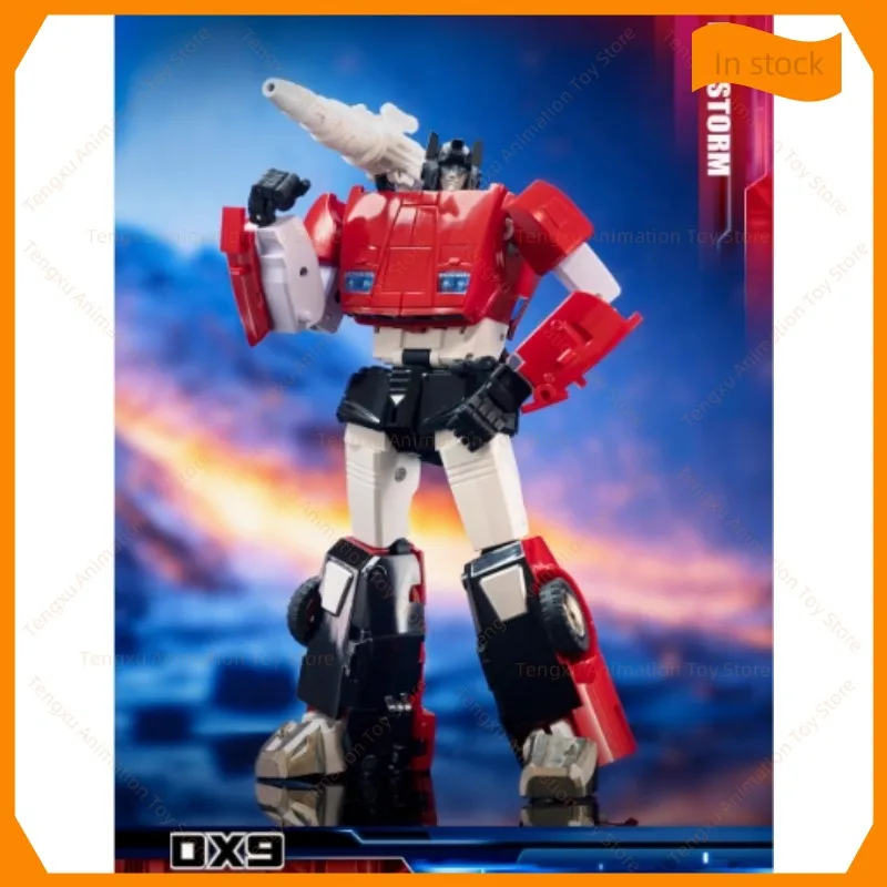 Getransformeerd speelgoed G1 DX9 D21 Sideswipe RED STORM-actiefiguur met doos