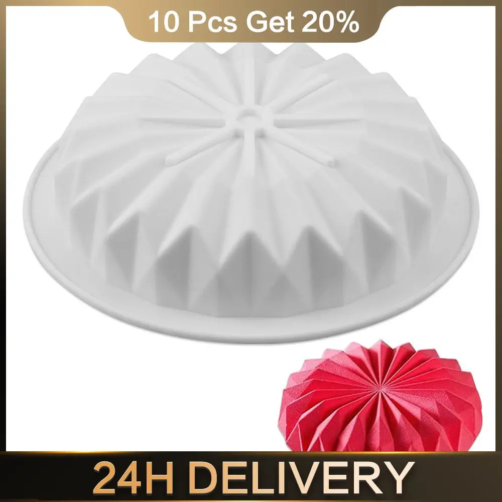 Round Cake Mold Non-stick 18.5 * 18.5 * 4.5cm Mousse Silicone Cake Mold Baking Utensils Cake Mold No Penetration Silicone