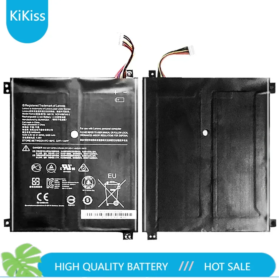 8400mAh notebook Battery NB116 For Lenovo Ideapad 100S 100S-11IBY 100S-80R2S Series 0813001 1ICP4 145-2 0813001 5B10K37675