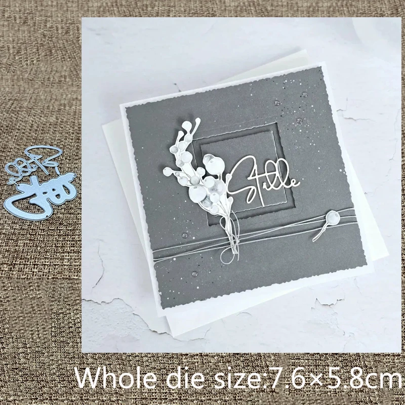

XLDesign Craft Metal stencil mold Cutting Die word decoration scrapbook die cut Album Paper Card Craft Embossing