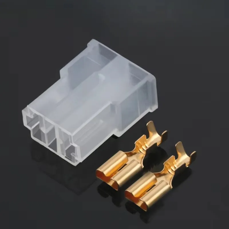 1/5/10/20 pcs DJ70221-6.3-21 / 2 hole connector / 2P connector Automotive wiring harness plug sensor plug