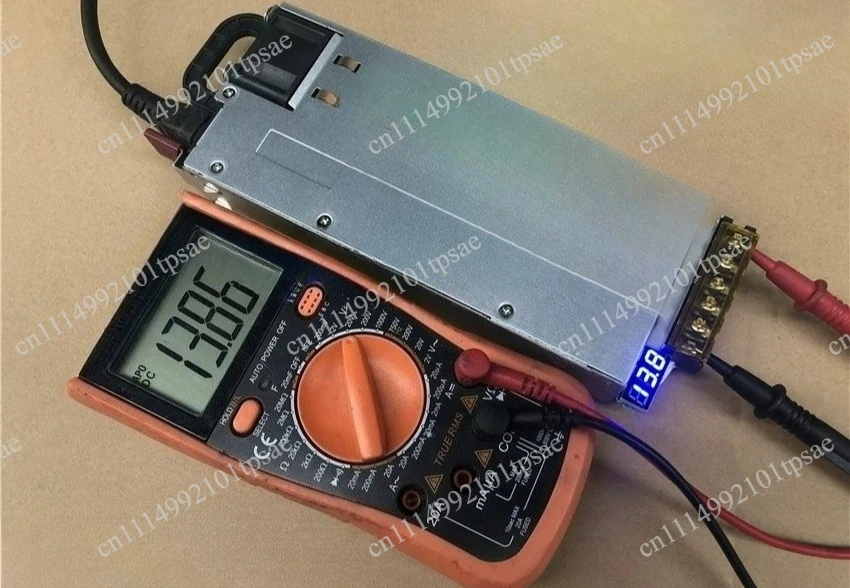13.8 volts  100 amps 1200 watts server modified power supply programming