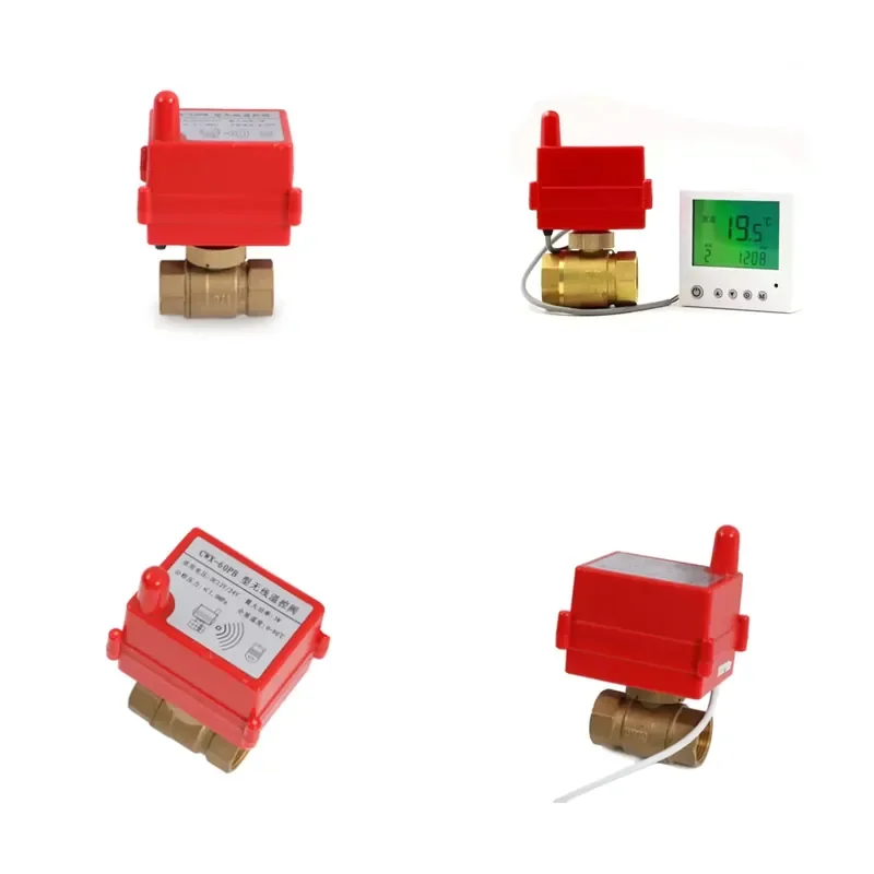 Vanne de régulation de température flexible TF-W1 DC24V M-Bus, robuste et à fonctionnement stable